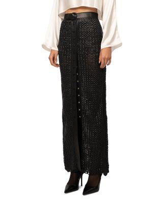 Karina Leather Skirt Product Image