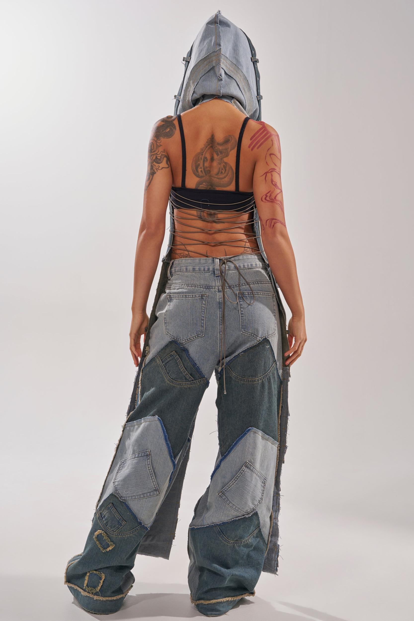 ALL THAT WIDE LEG DENIM JEANS Product Image