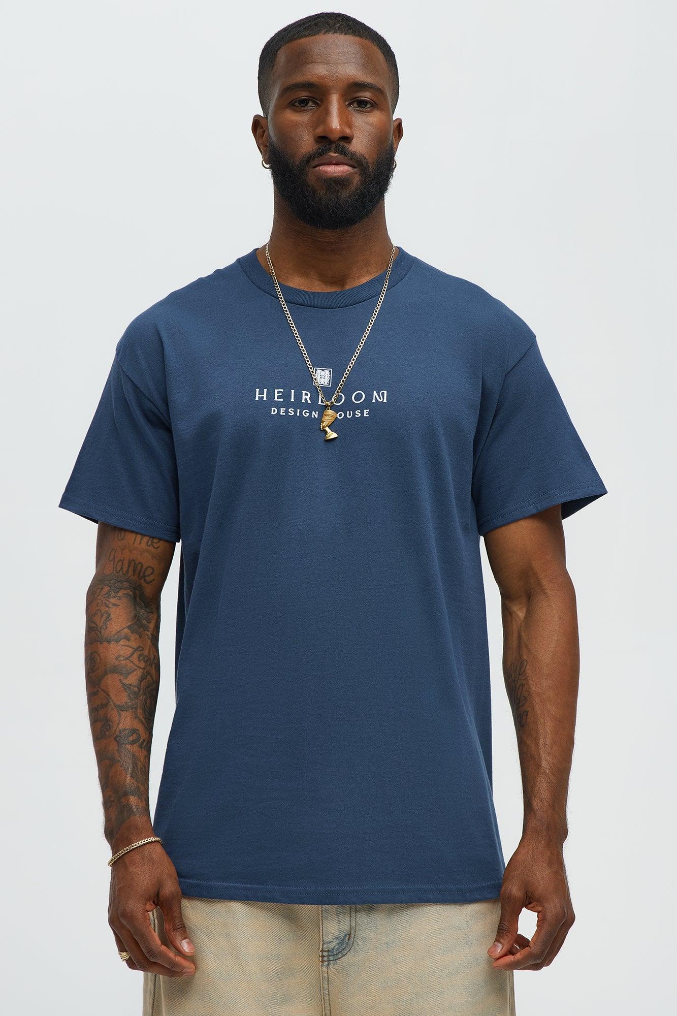 Heirloom Design House Short Sleeve Tee - Blue Male Product Image