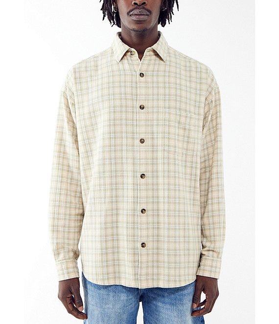 BDG Urban Outfitters Long Sleeve Checked Woven Shirt Product Image