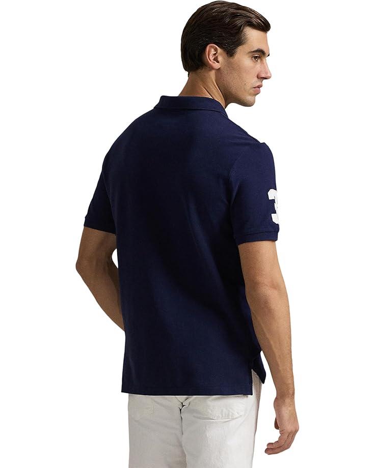 Custom Slim Fit Mesh Polo Product Image