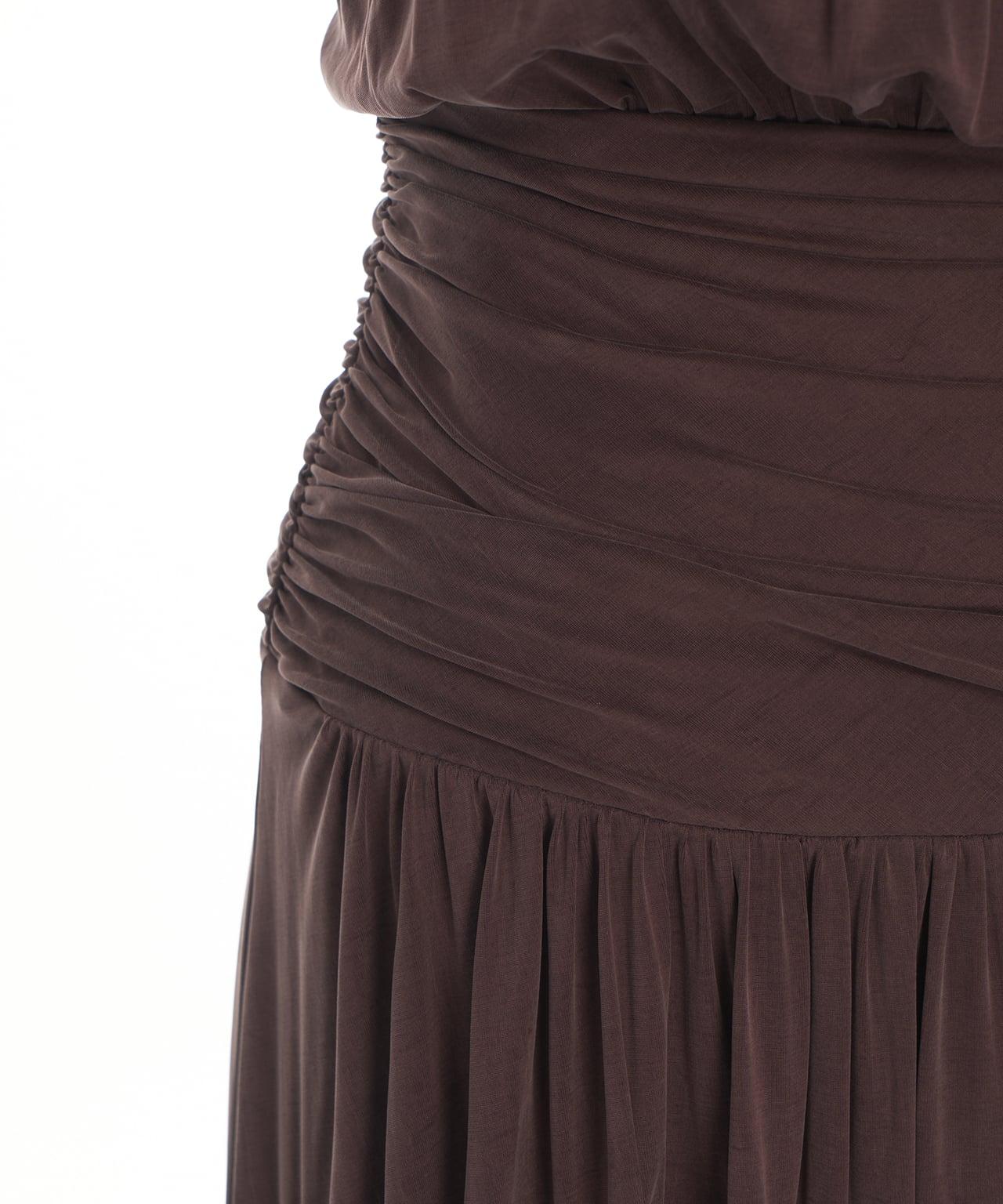 Evening dress with back neckline Product Image