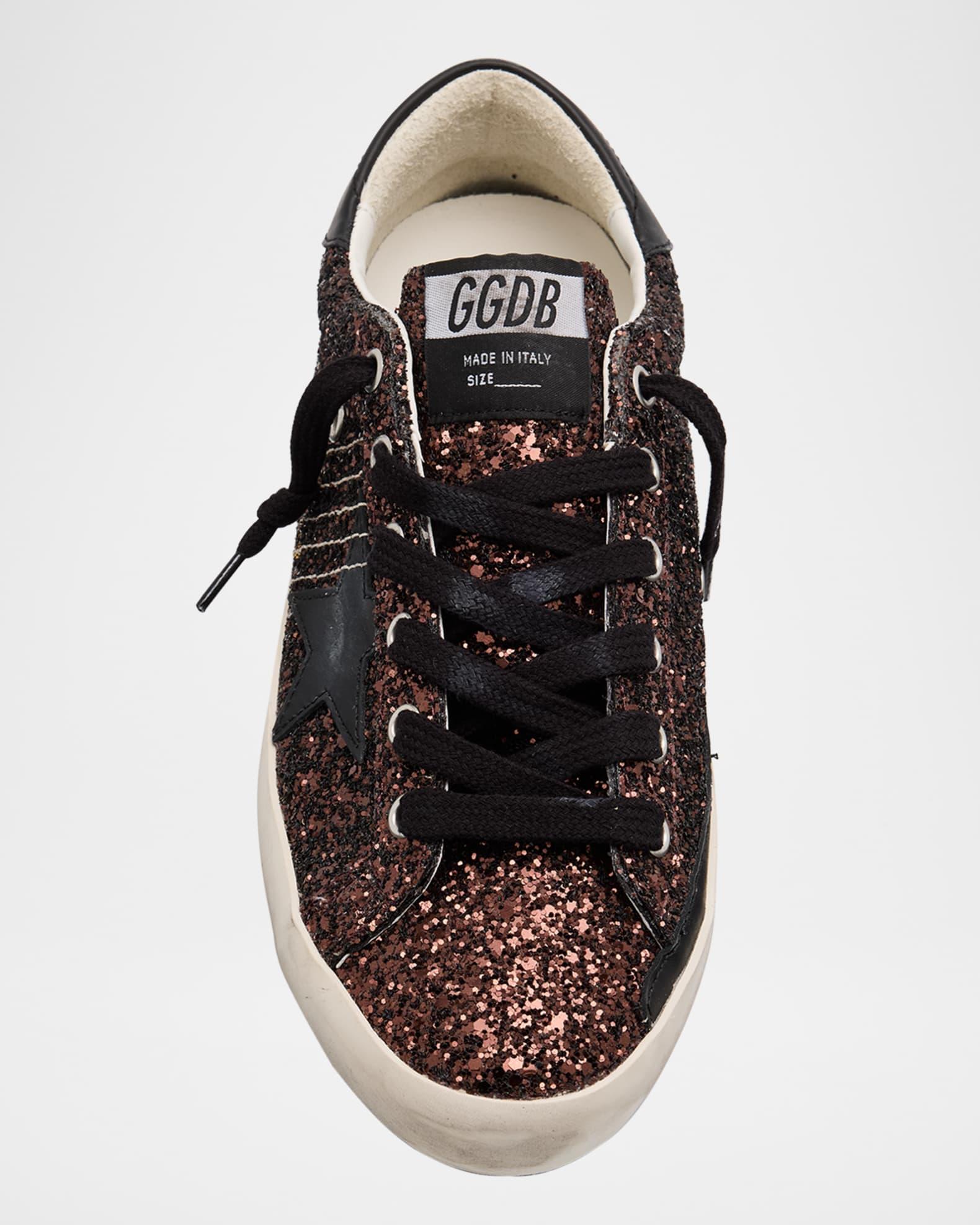 Super-Star Low-Top Glitter Sneakers Product Image
