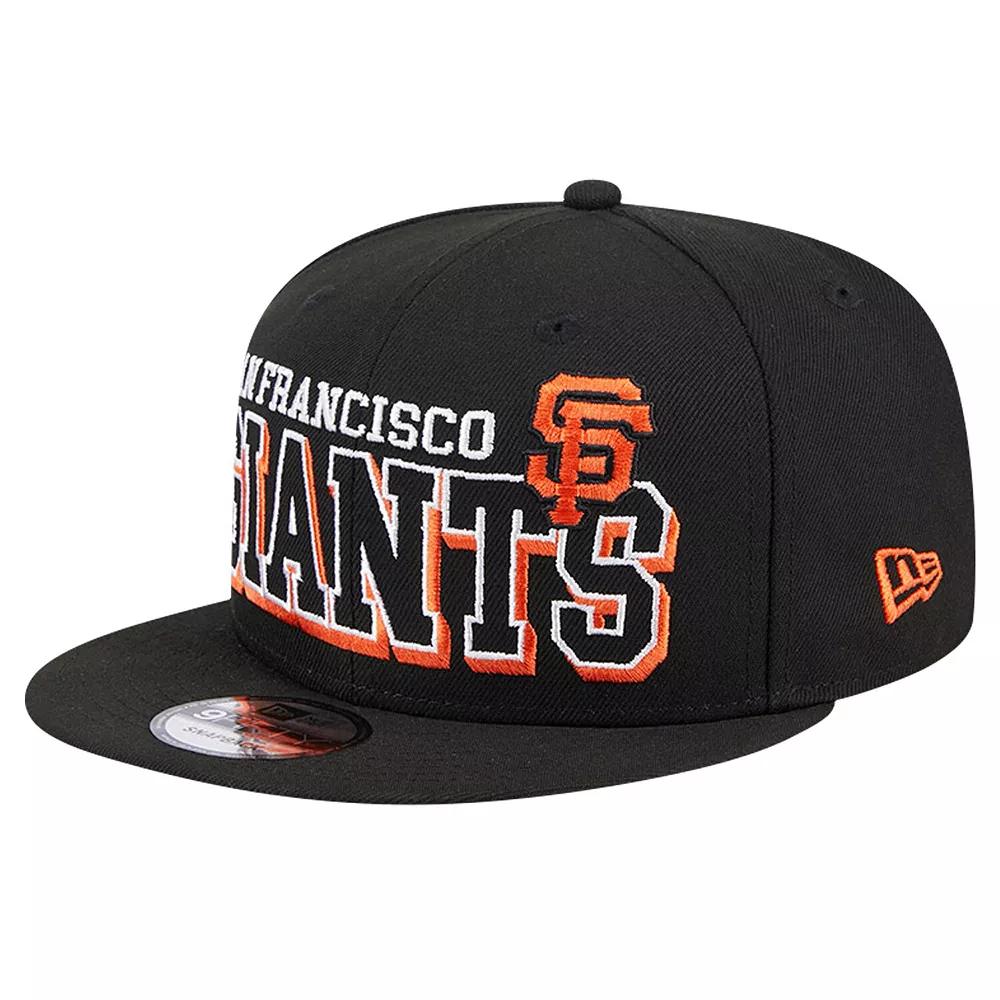 Men's New Era Black San Francisco Giants Game Day Bold 9FIFTY Snapback Hat Product Image