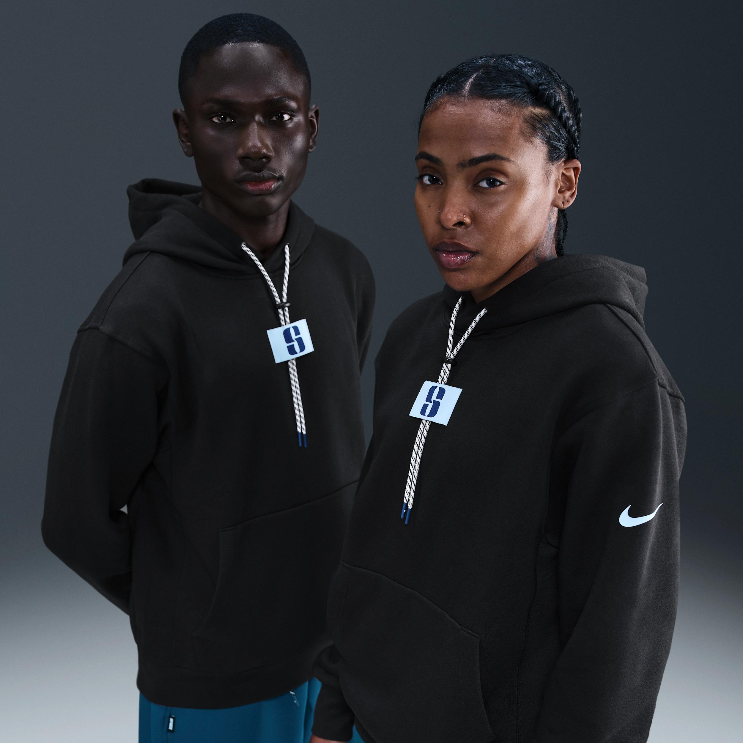 Nike Womens Sabrina Fleece Basketball Hoodie | FJ4449-010 Product Image