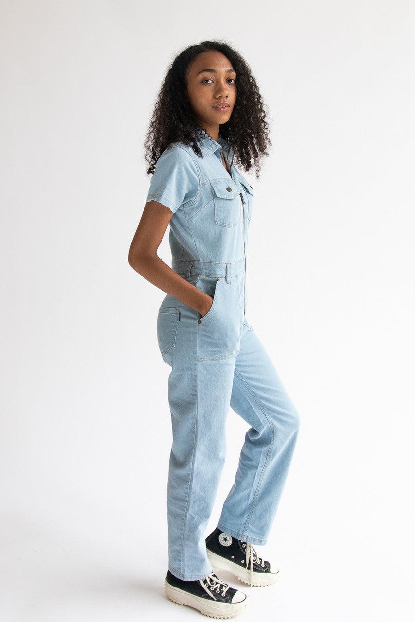 Denim Boiler Suit Product Image