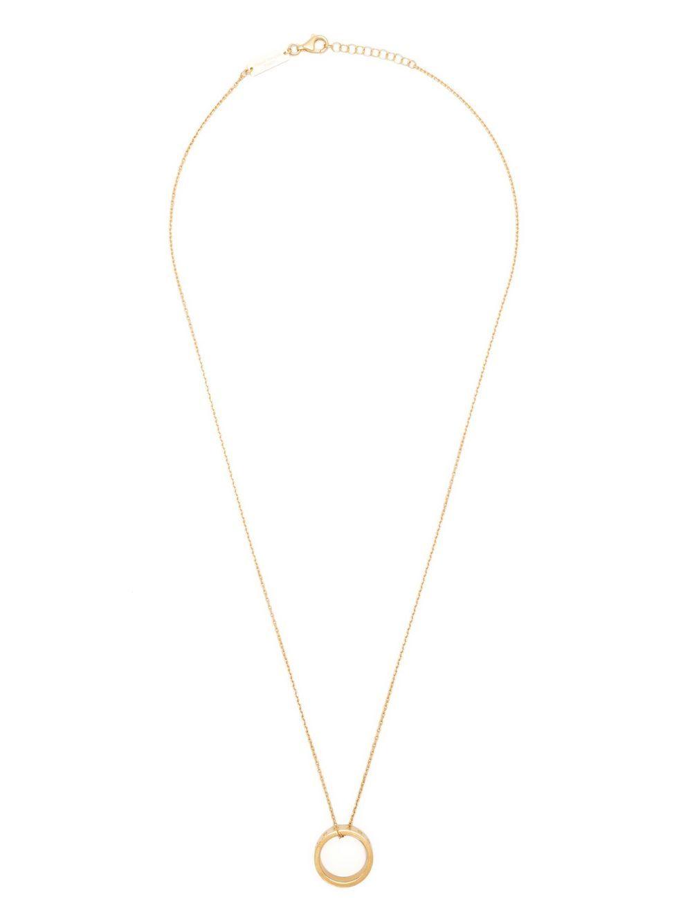 Numerical ring pendant necklace Product Image