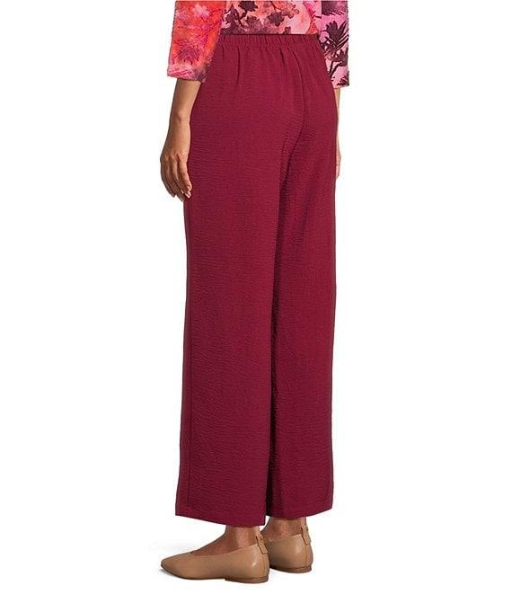 Allison Daley Petite Rhubarb Pull-On Straight Leg Soft Pants Product Image