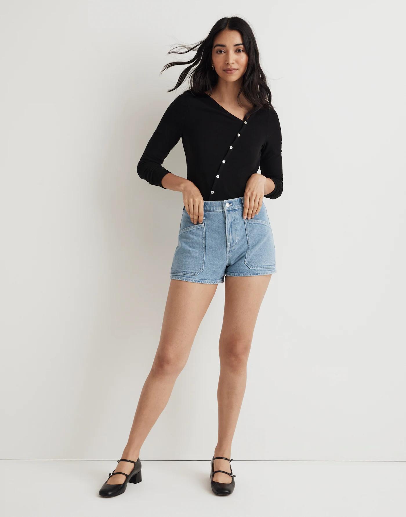 The Perfect Vintage Jean Short in Cardston Wash Product Image