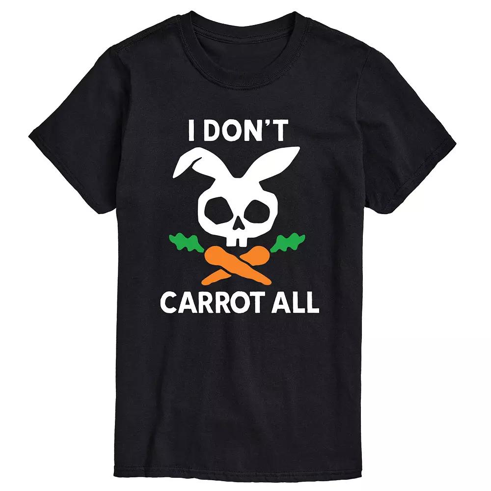 Big & Tall I Don't Carrot All Tee, Men's,  Product Image