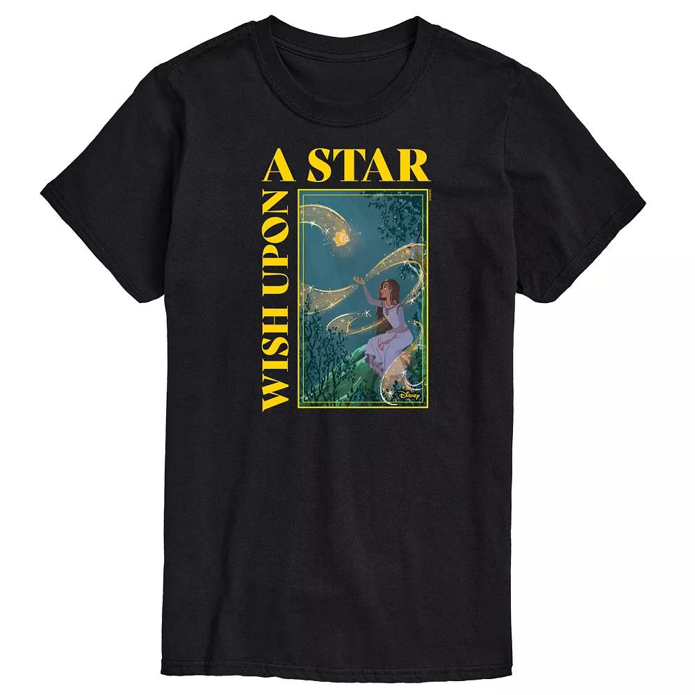 Disney's Wish Big & Tall Wish Upon A Star Graphic Tee, Men's,  Product Image