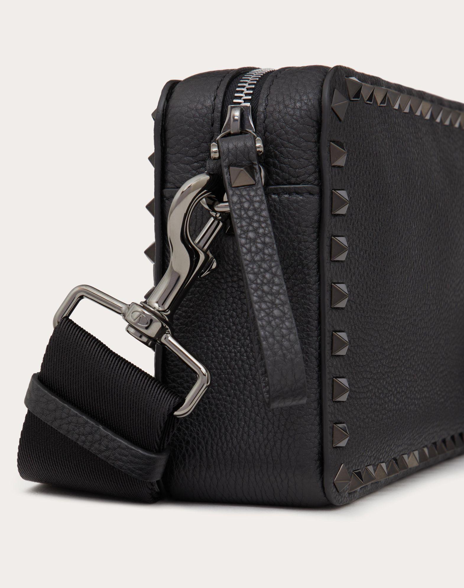 Rockstud Grainy Calfskin Crossbody Bag Product Image