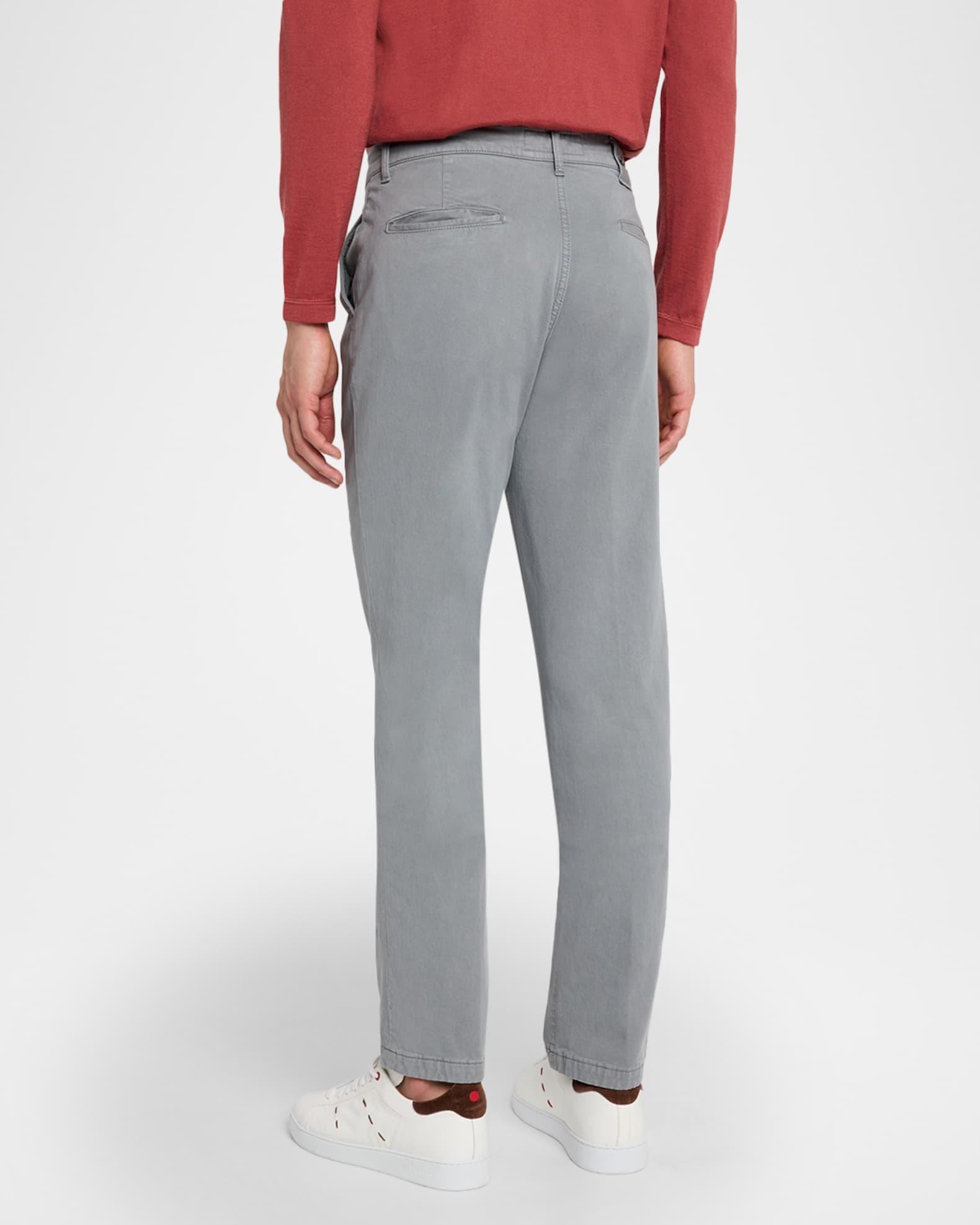 Men's Pleated Straight-Fit Pants Product Image