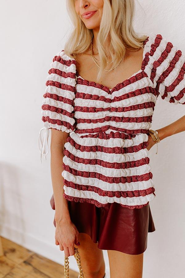 Sweet As Can Be Stripe Top Product Image