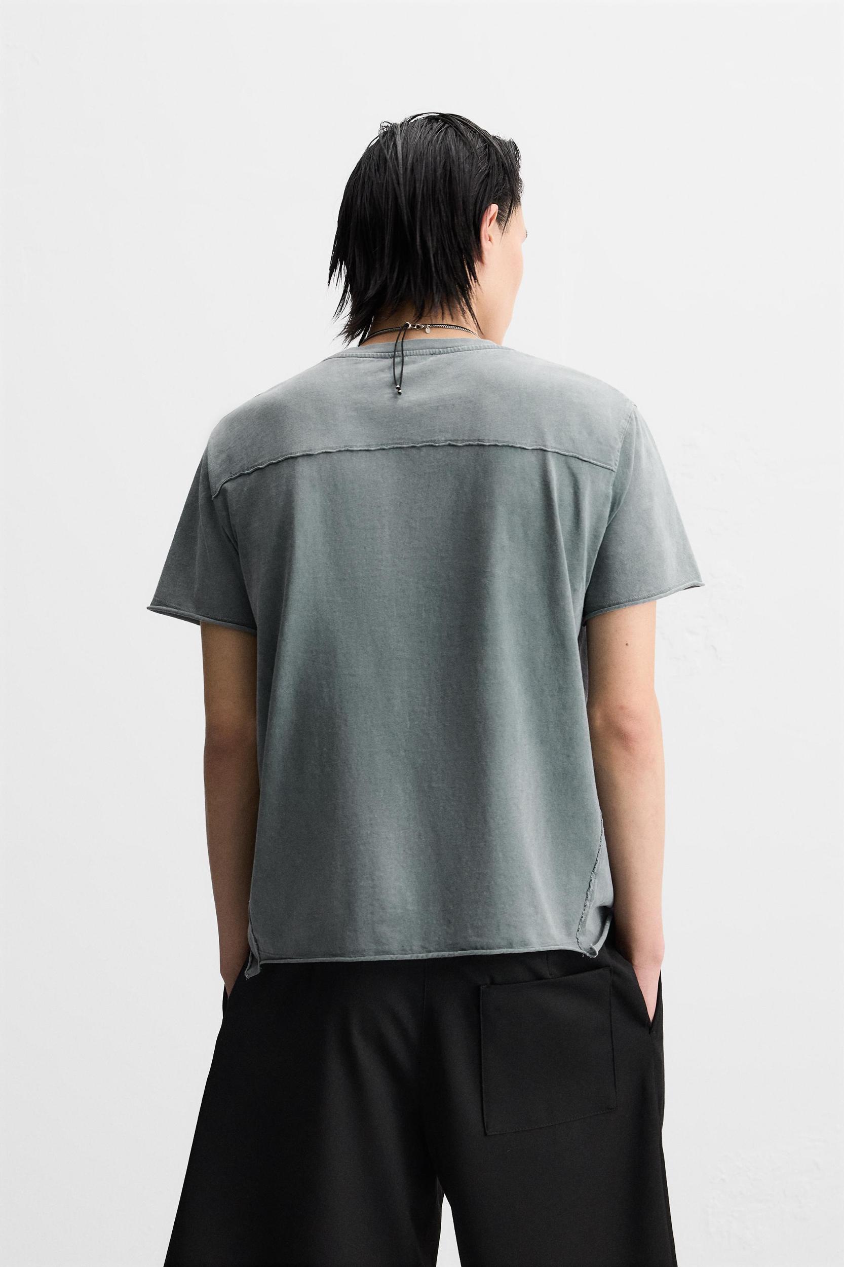 WASHED FLY PRINT T-SHIRT Product Image