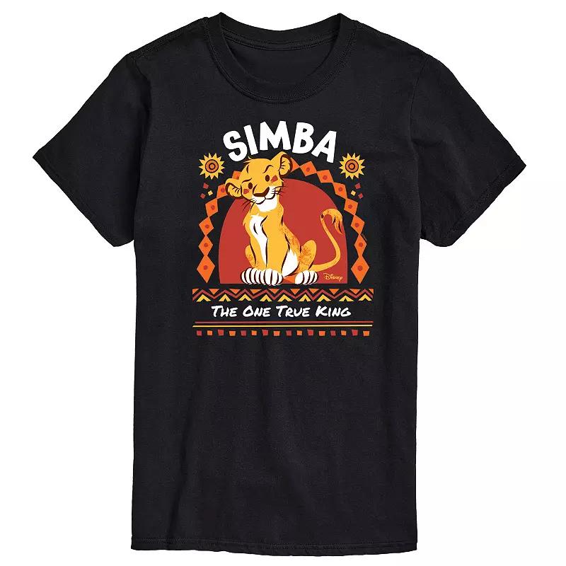 Disney's The Lion King Simba Men's One True King Graphic Tee,  Product Image
