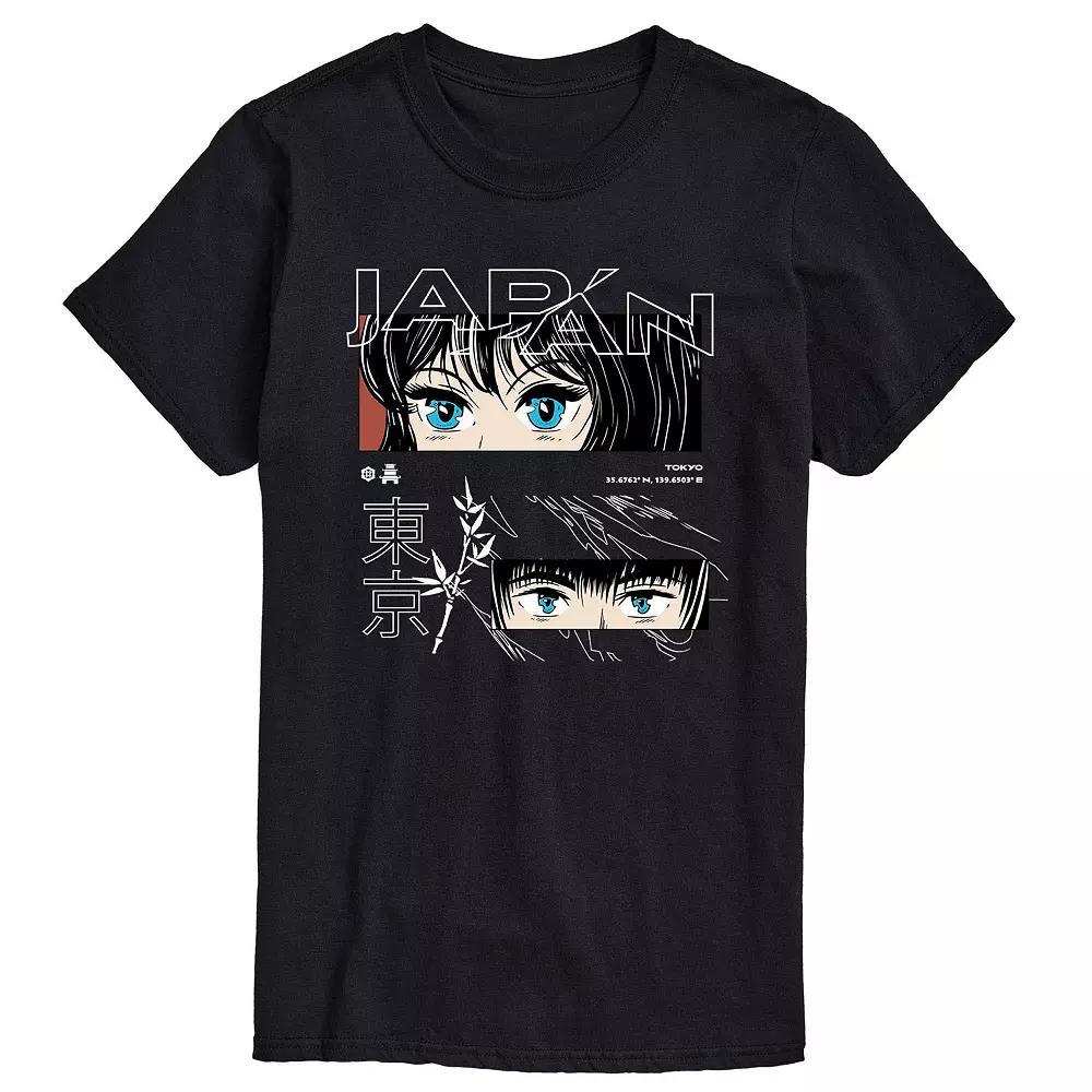 Big & Tall Anime Mortal Love Tee, Men's,  Product Image