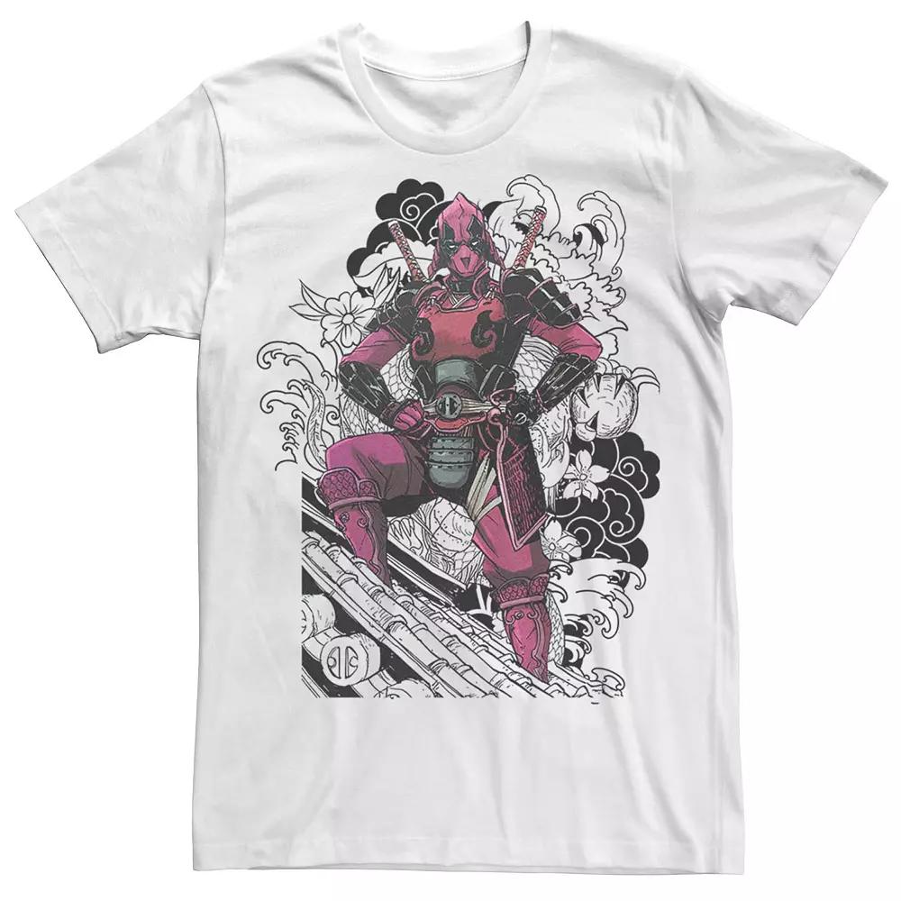 Men's Marvel Deadpool Vintage Samurai Tee,  Product Image
