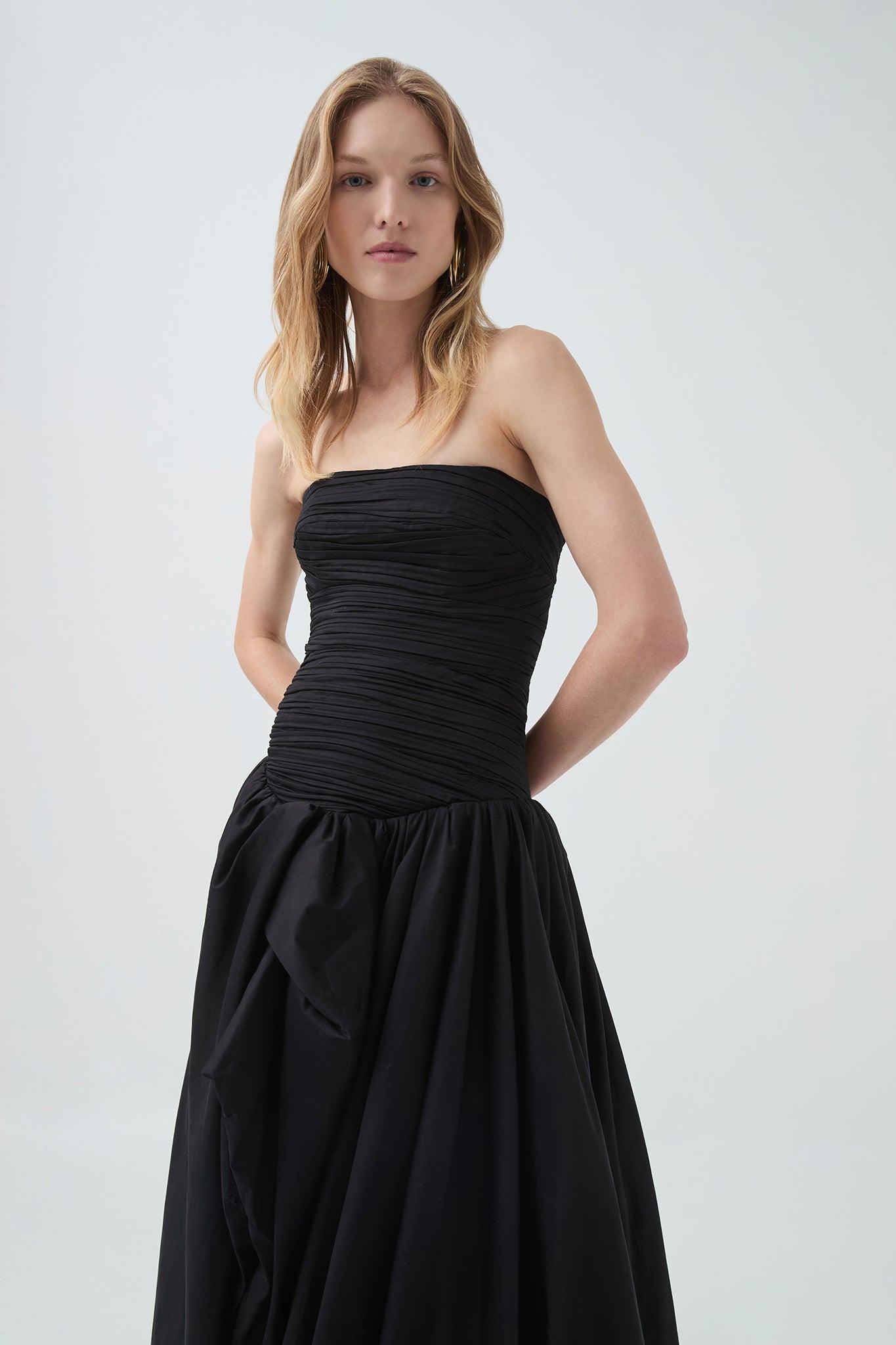 Violette Bubble Hem Maxi Dress Product Image