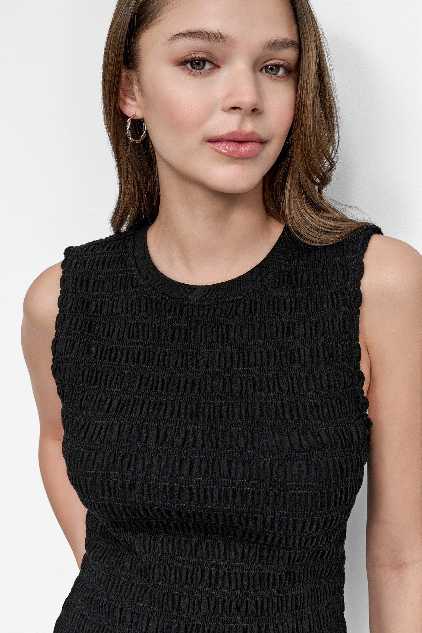 SMOCKED TEE Product Image