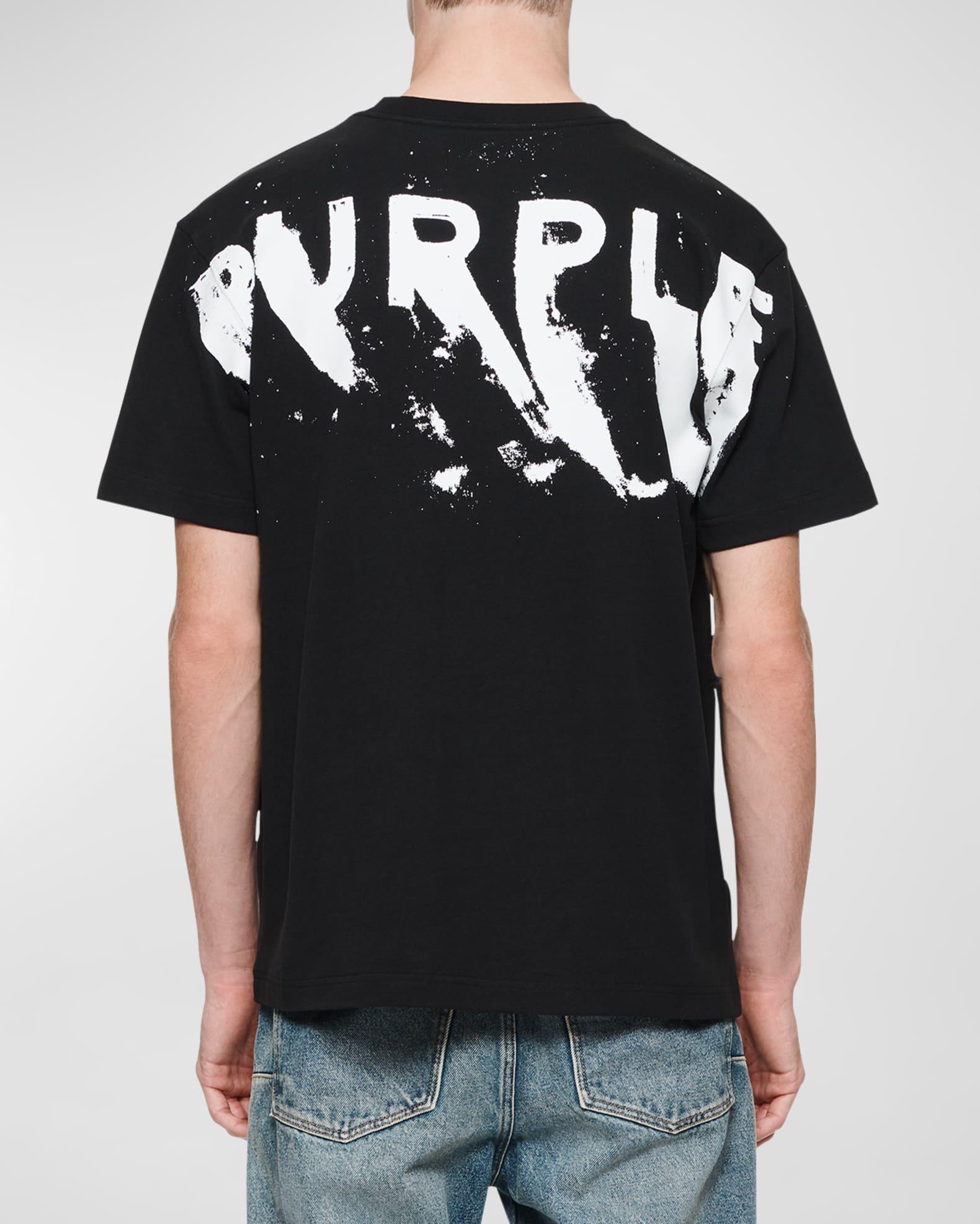 Mens Graphic Logo Knit Jersey Crewneck T-Shirt Product Image