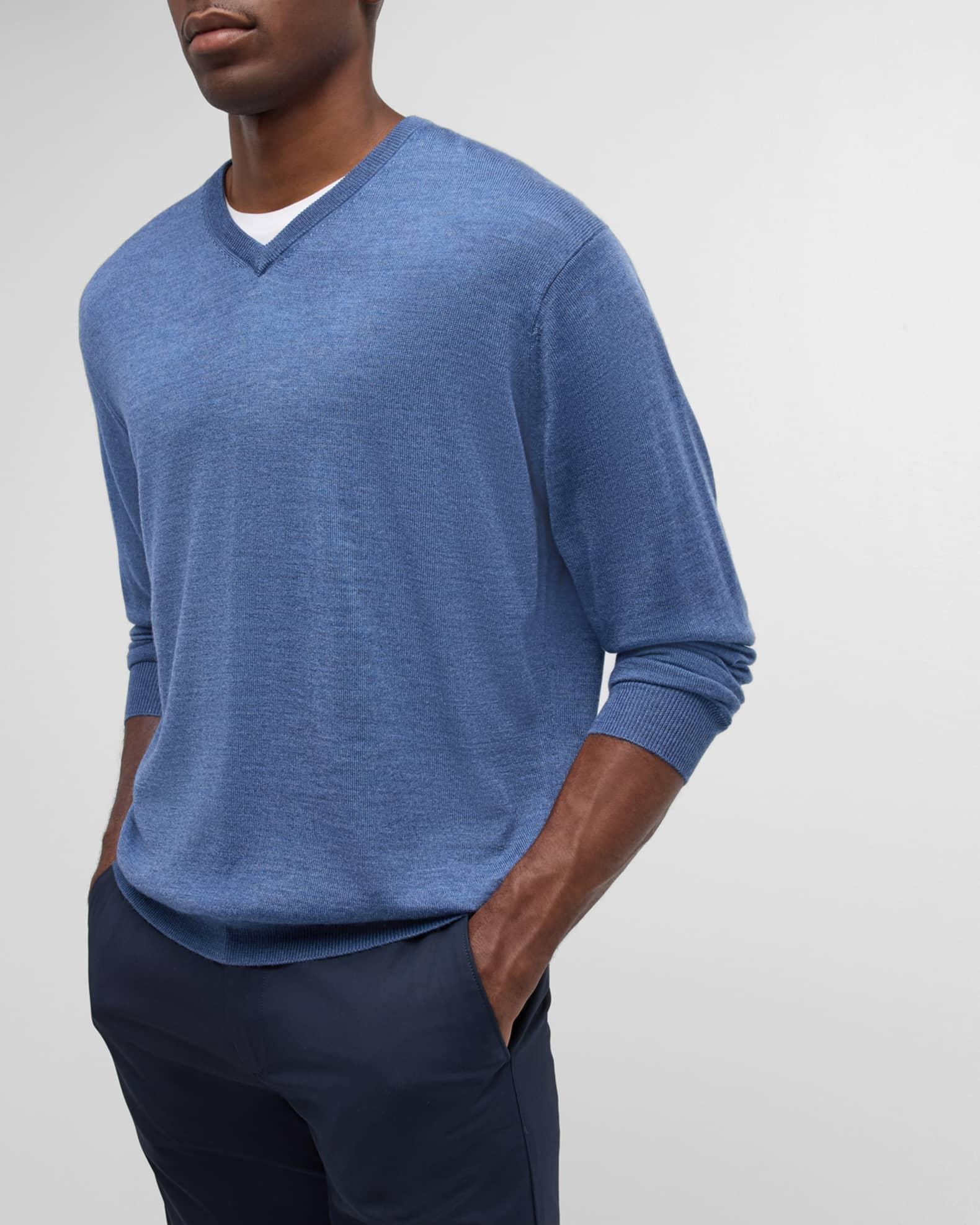 Men's Autumn Crest V-Neck Sweater Product Image