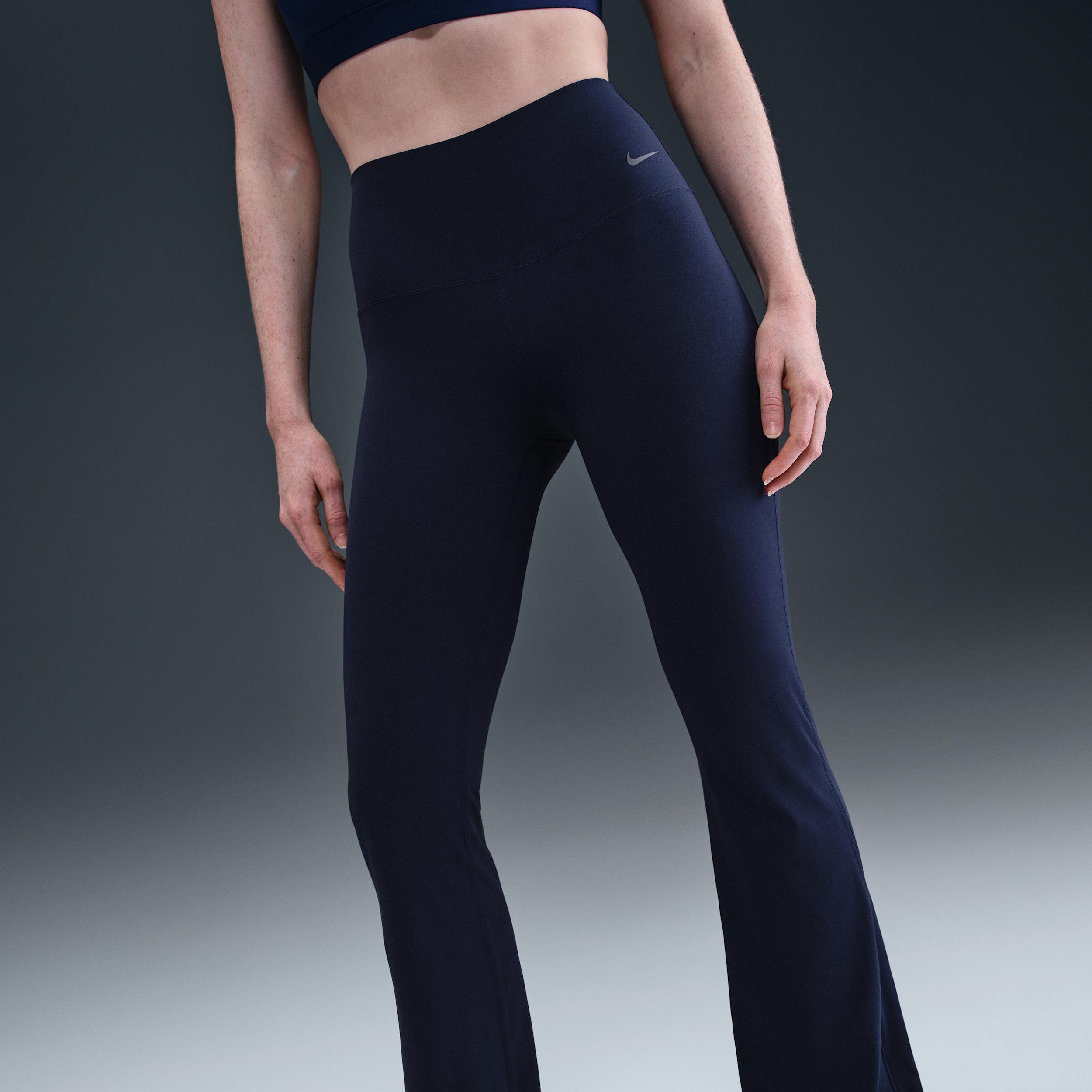 Nike Womens Zenvy High-Waisted Flared Leggings | FV7921-410 Product Image