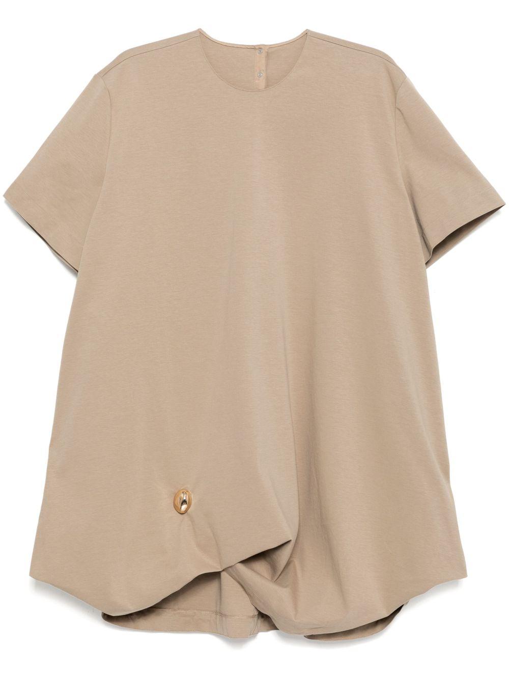 drawstring-hem dress Product Image
