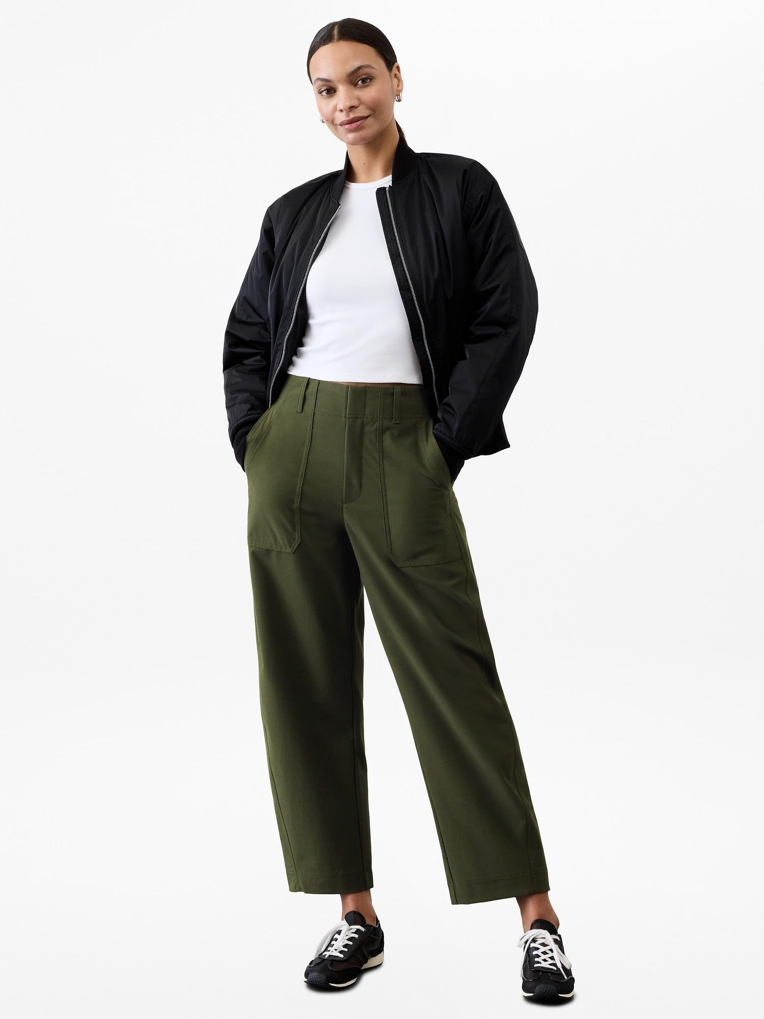 Skyline High Rise Barrel Leg Pant Product Image