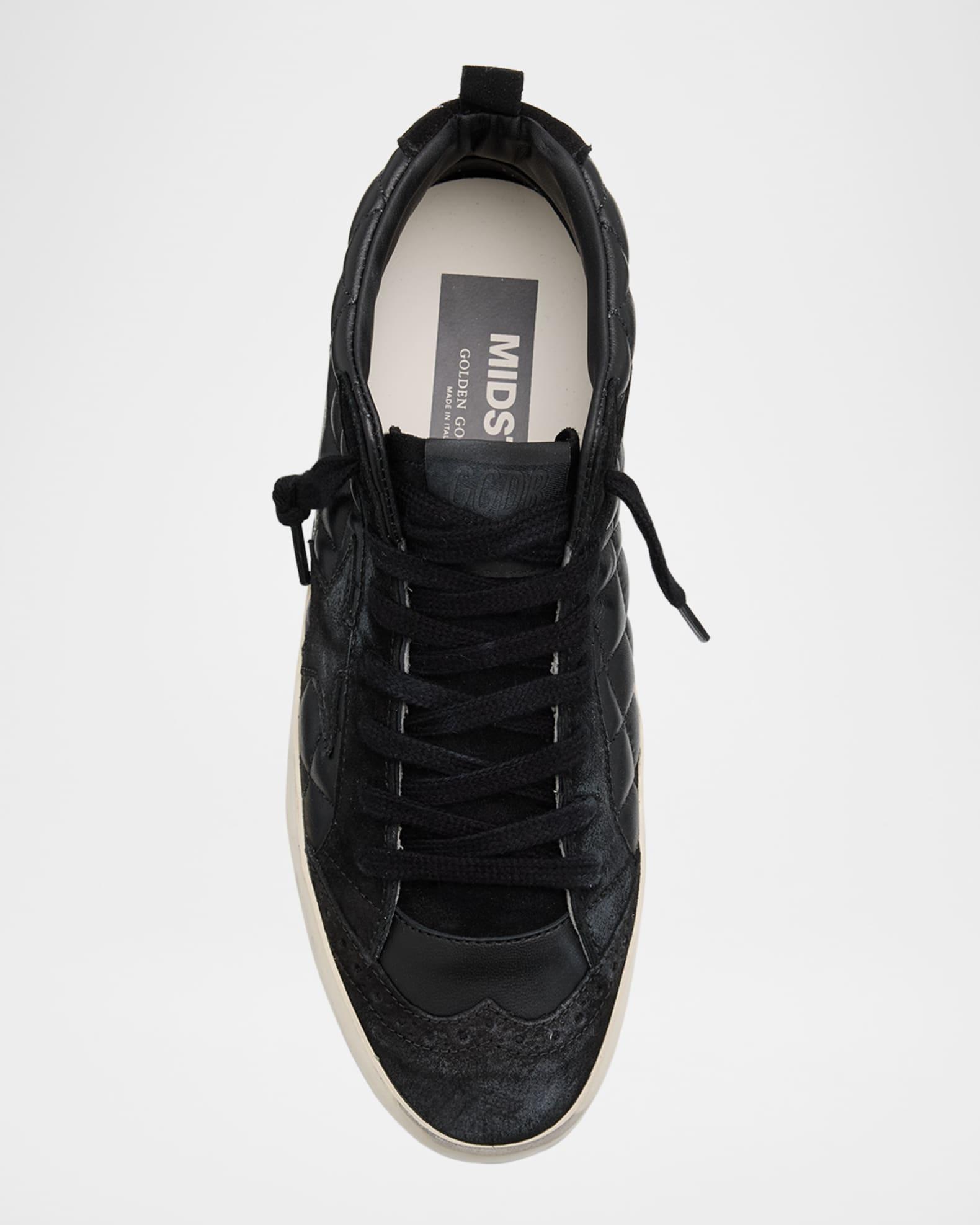 Midstar Classic Matellasse Nappa Leather Mid-Top Sneakers Product Image