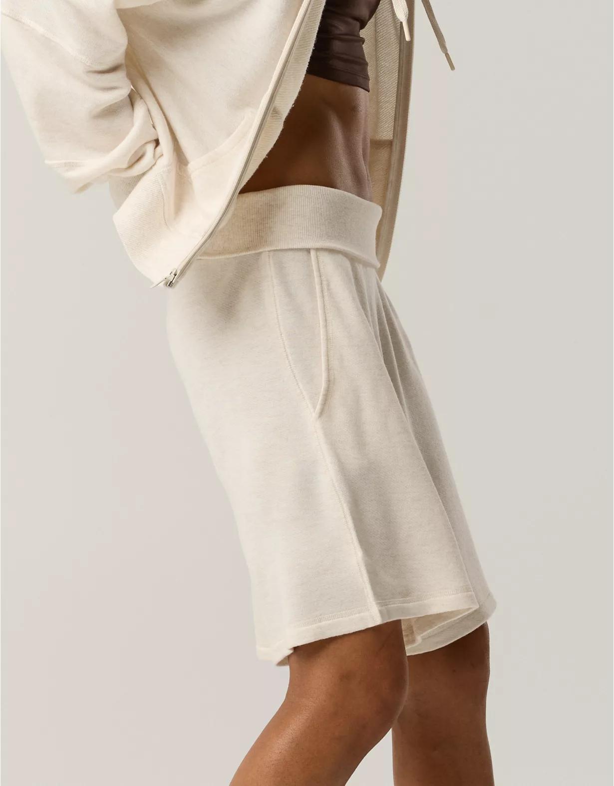 OFFLINE By Aerie Keep It 100 Terry Foldover Long Short Product Image