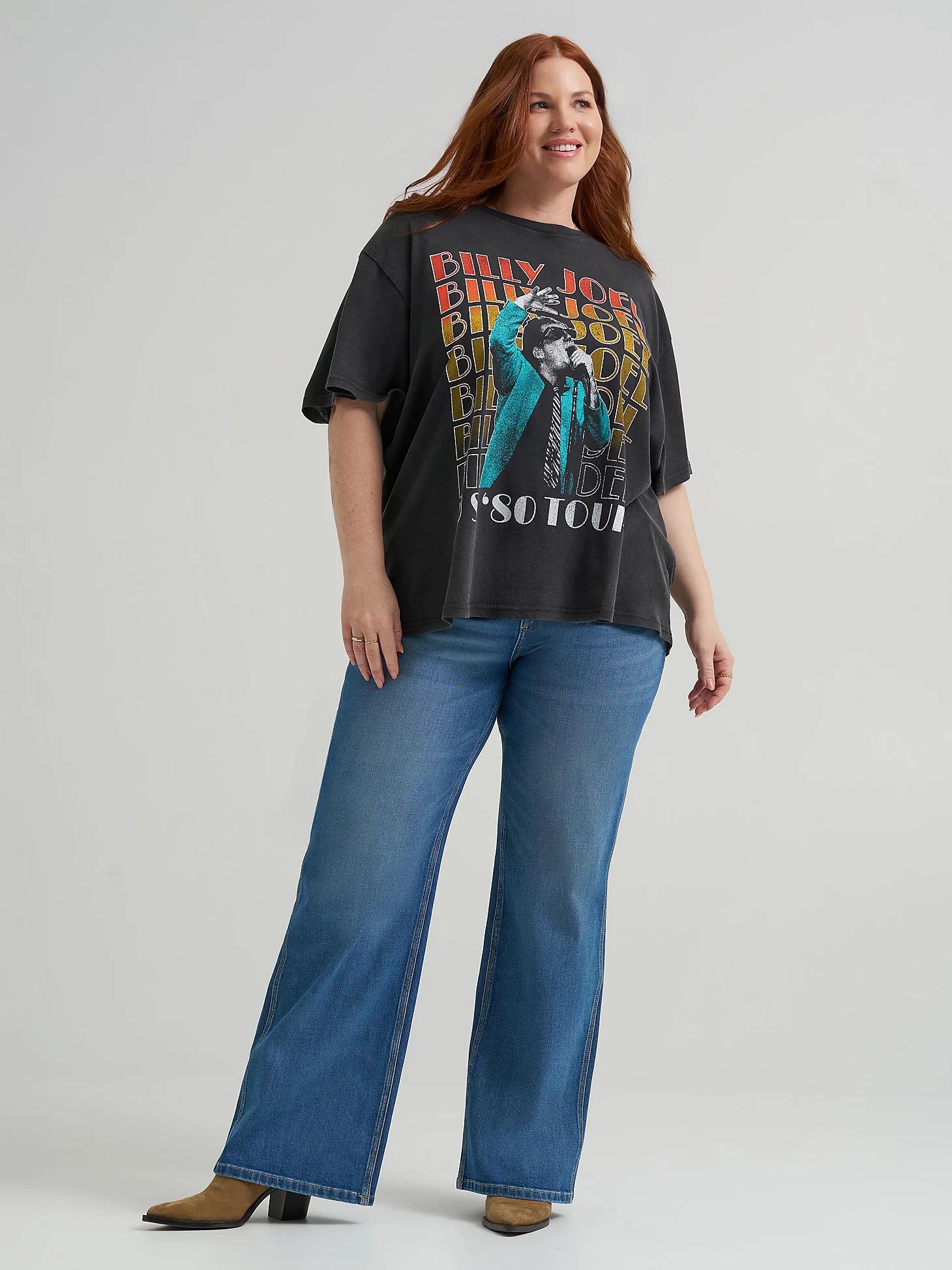 Women's Billy Joel Graphic Tee (Plus) | Women's Tops & Tees | Lee® Product Image