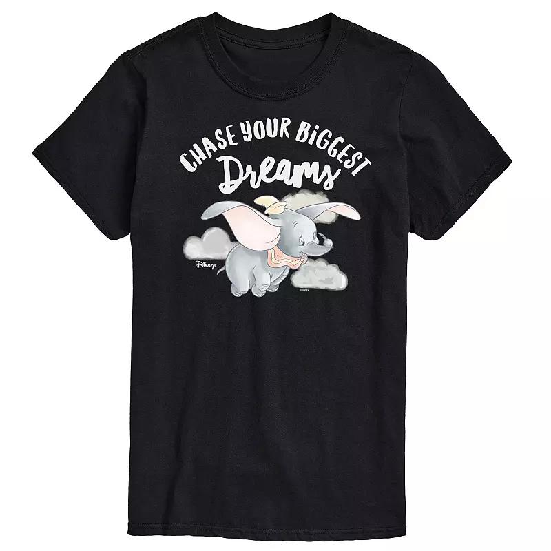 Disney's Dumbo Men's Chase Your Biggest Dreams Graphic Tee,  Product Image