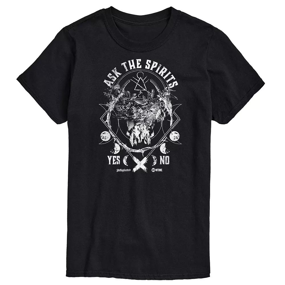 Men's Yellowjackets Ask The Spirits Graphic Tee,  Product Image