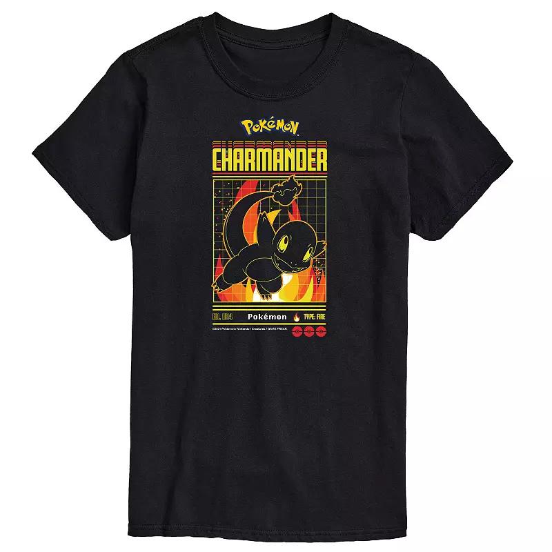 Men's Pokemon Charmander Retro Tee,  Product Image