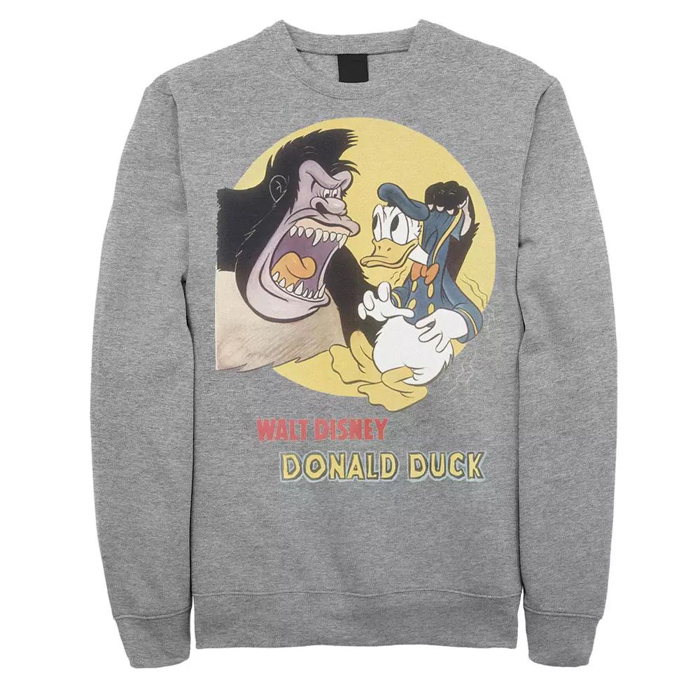 Disney's Mickey And Friends Men's Donald Duck And The Gorilla Sweatshirt,  Product Image
