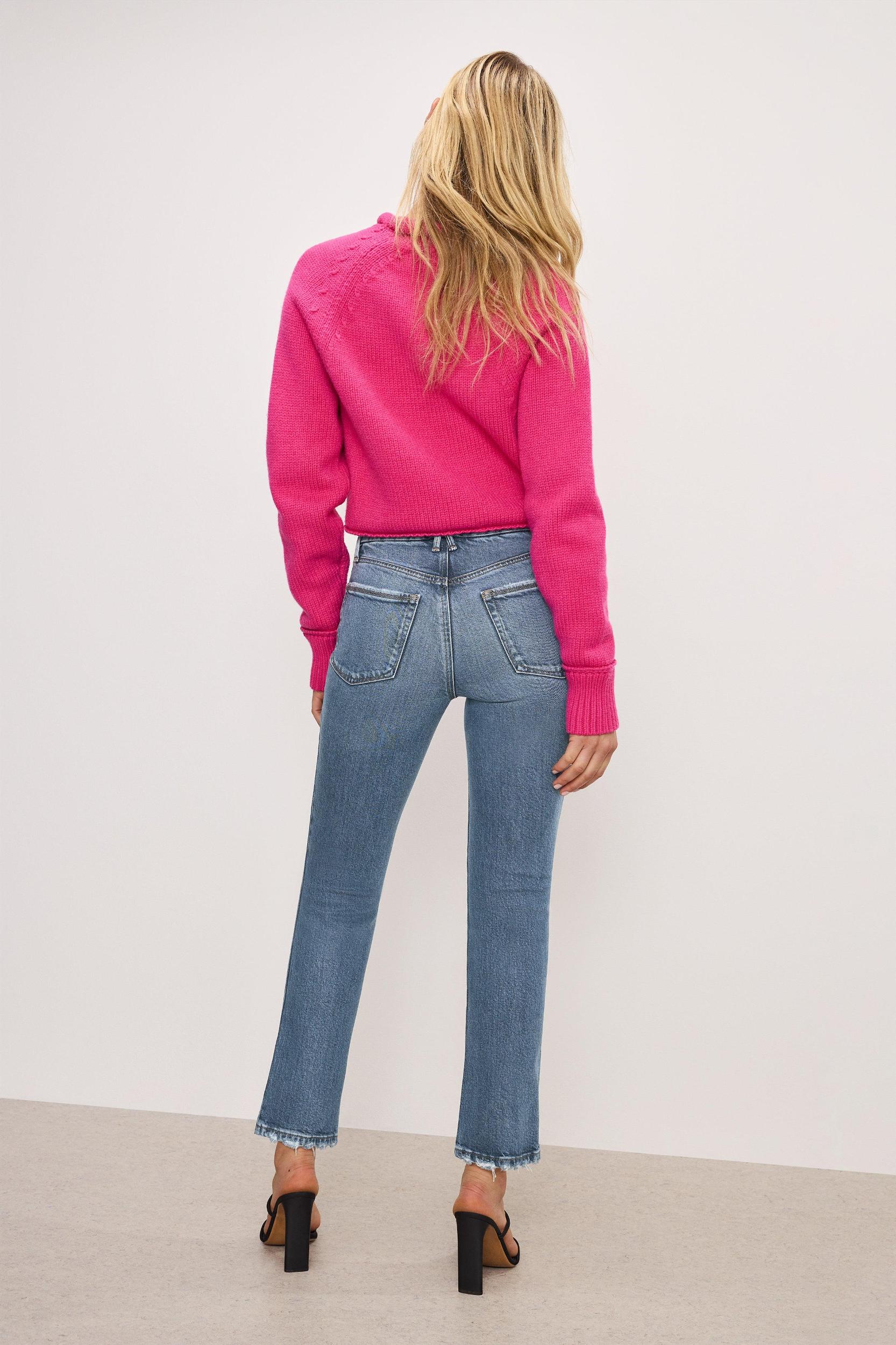 SOFT-TECH GOOD LEGS STRAIGHT JEANS | INDIGO746 Product Image