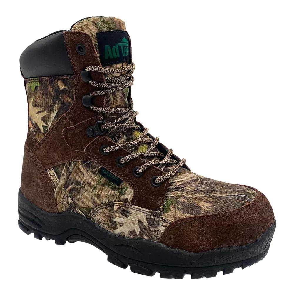 AdTec WP Soft Toe Men's Hunting Boot, Size: 9, Green Product Image
