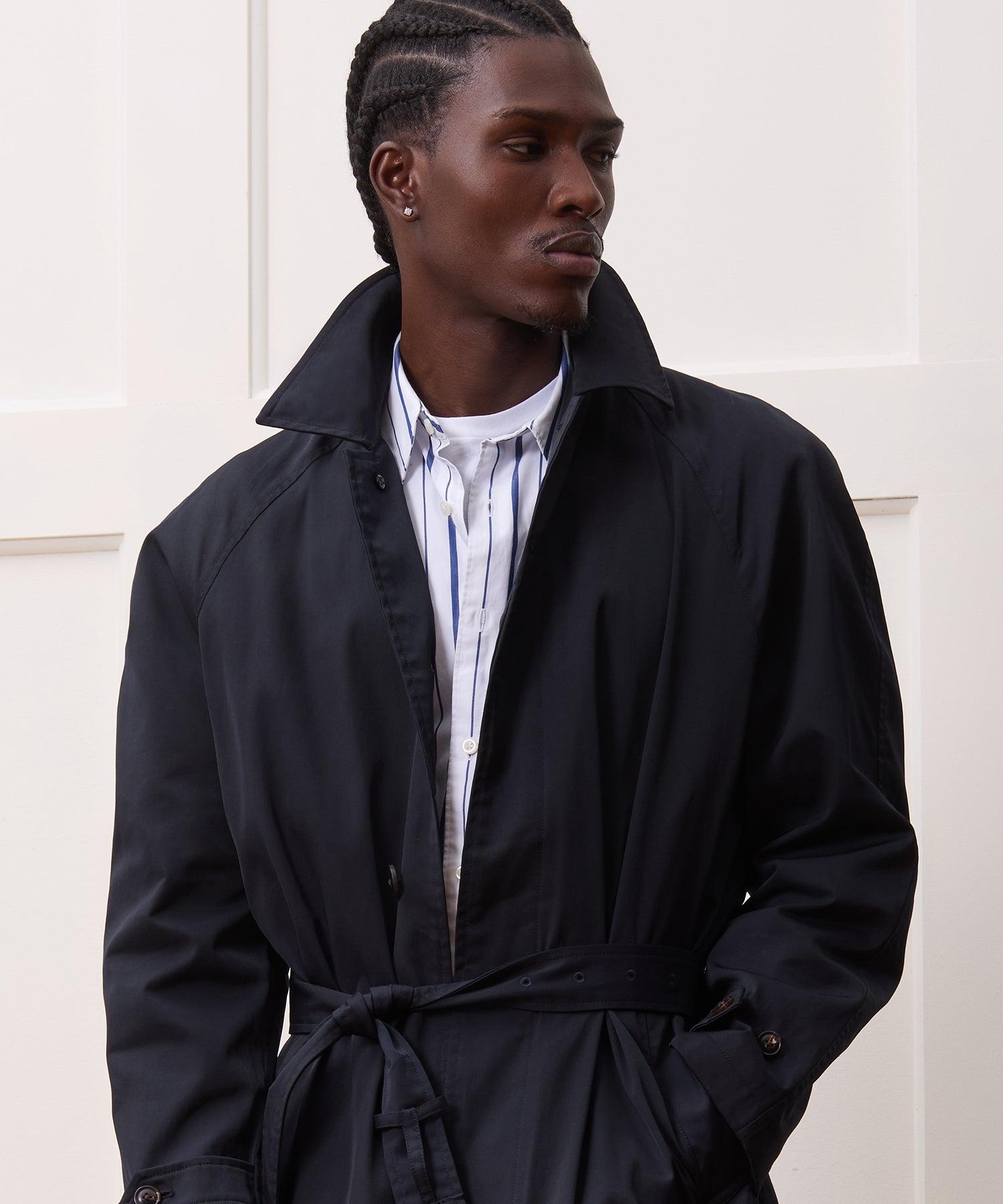 Italian Nylon Trench Coat Product Image