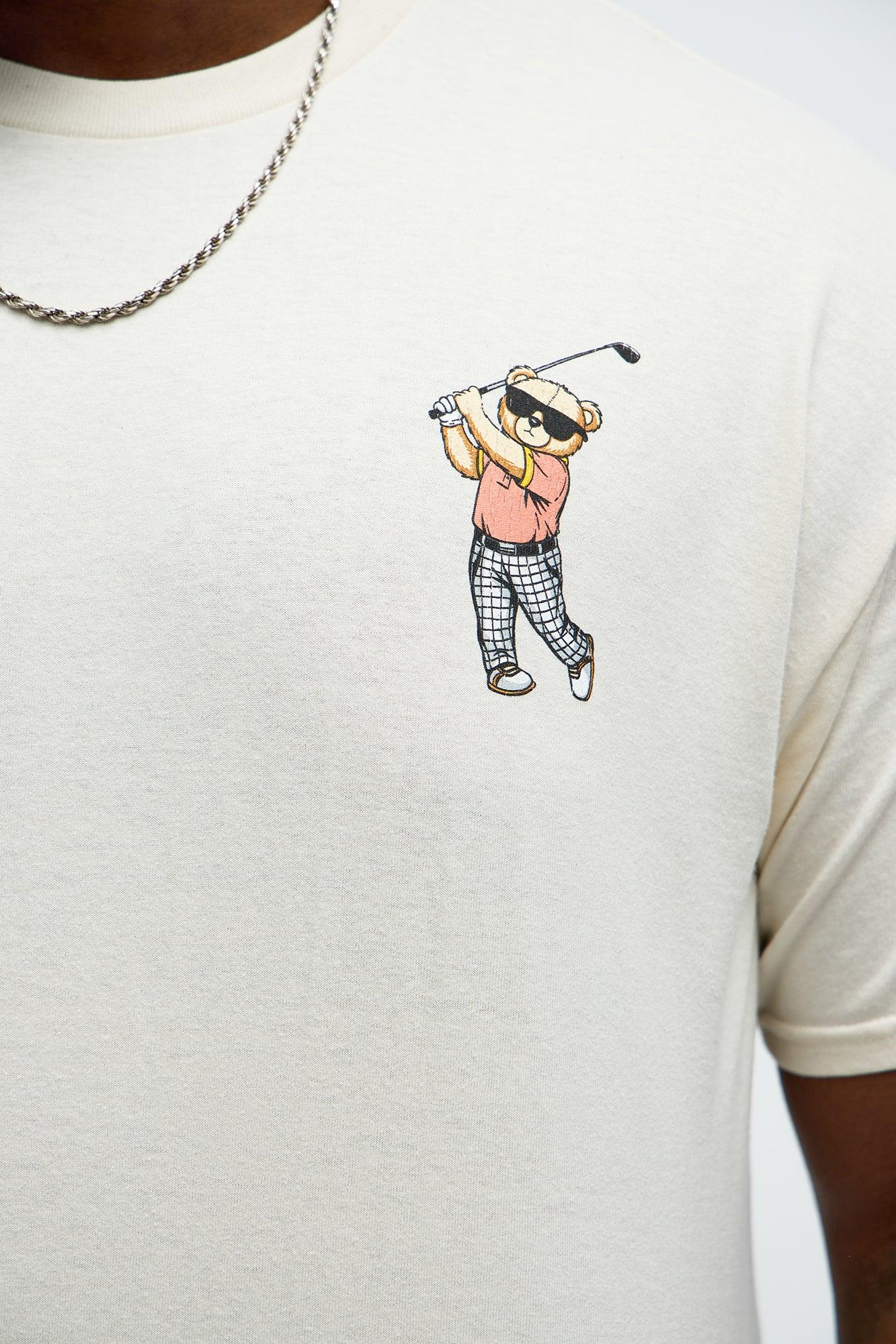 Birdie Bros Luxury Sports Short Sleeve Tee - Natural Male Product Image