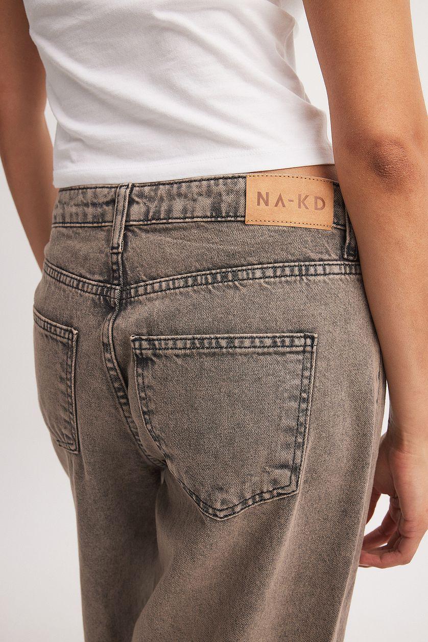 Loose Low Waist Long Jeans Product Image