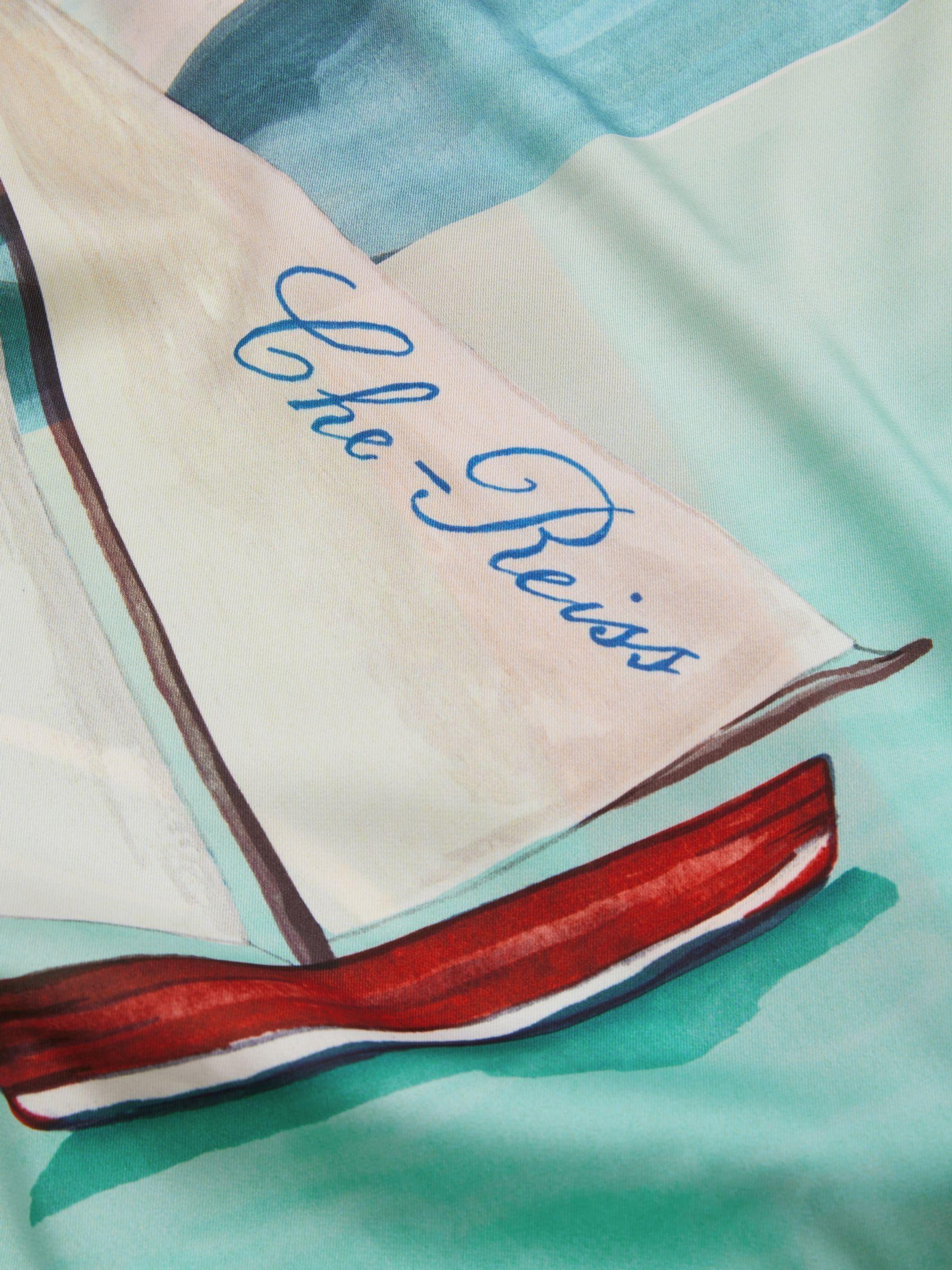 Veranda Pink Multi Ché Hand-Painted Cuban Collar Shirt Product Image