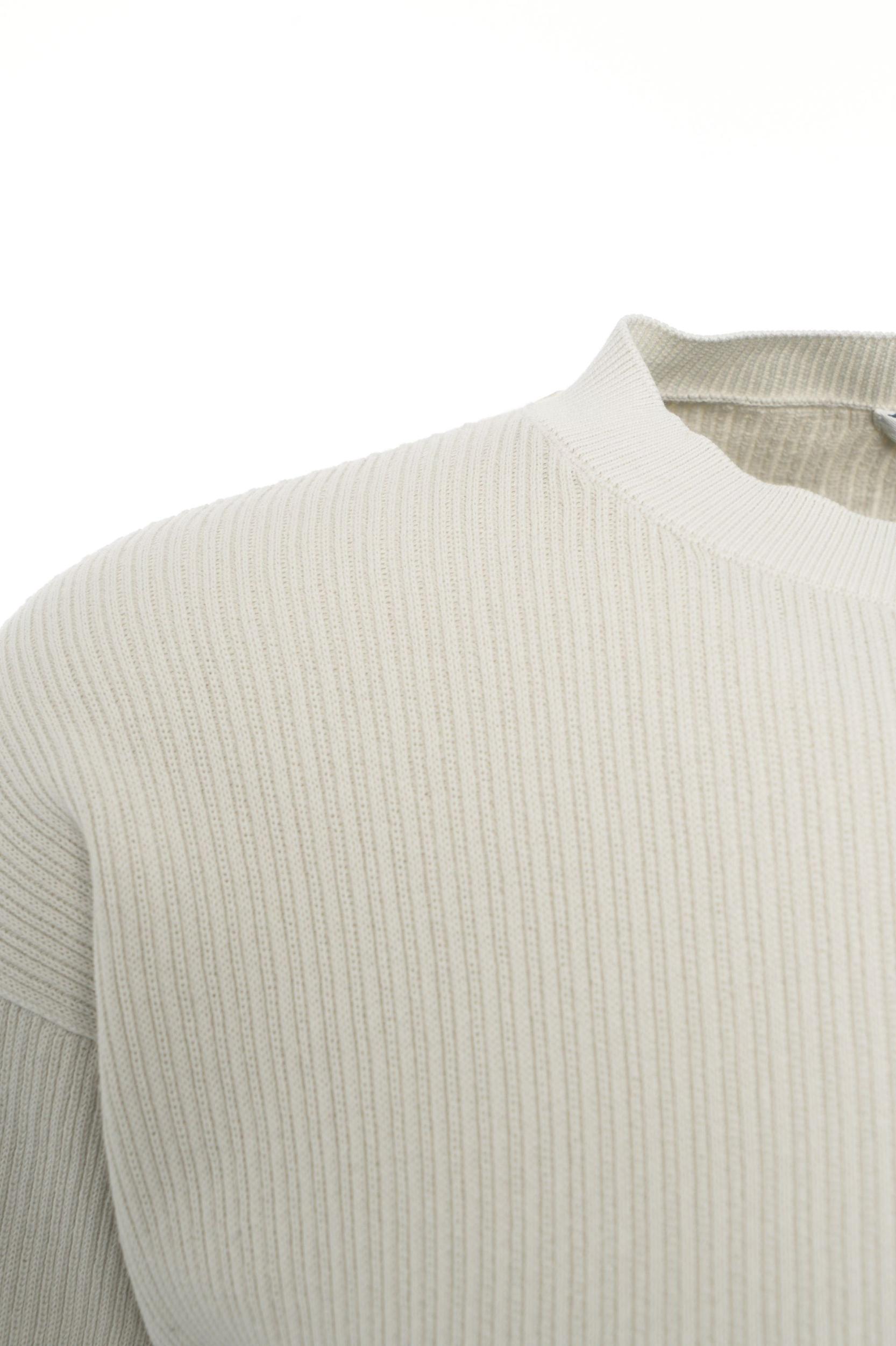 Ribbed knit t-shirt Product Image