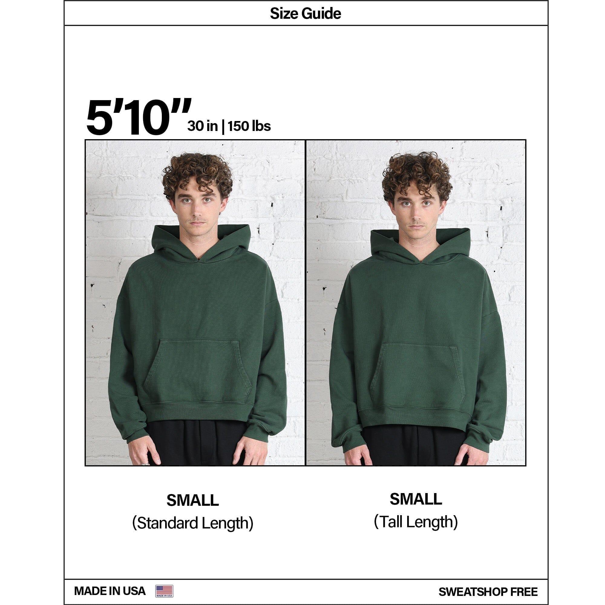 The Bowery Crop Hoodie Male Product Image