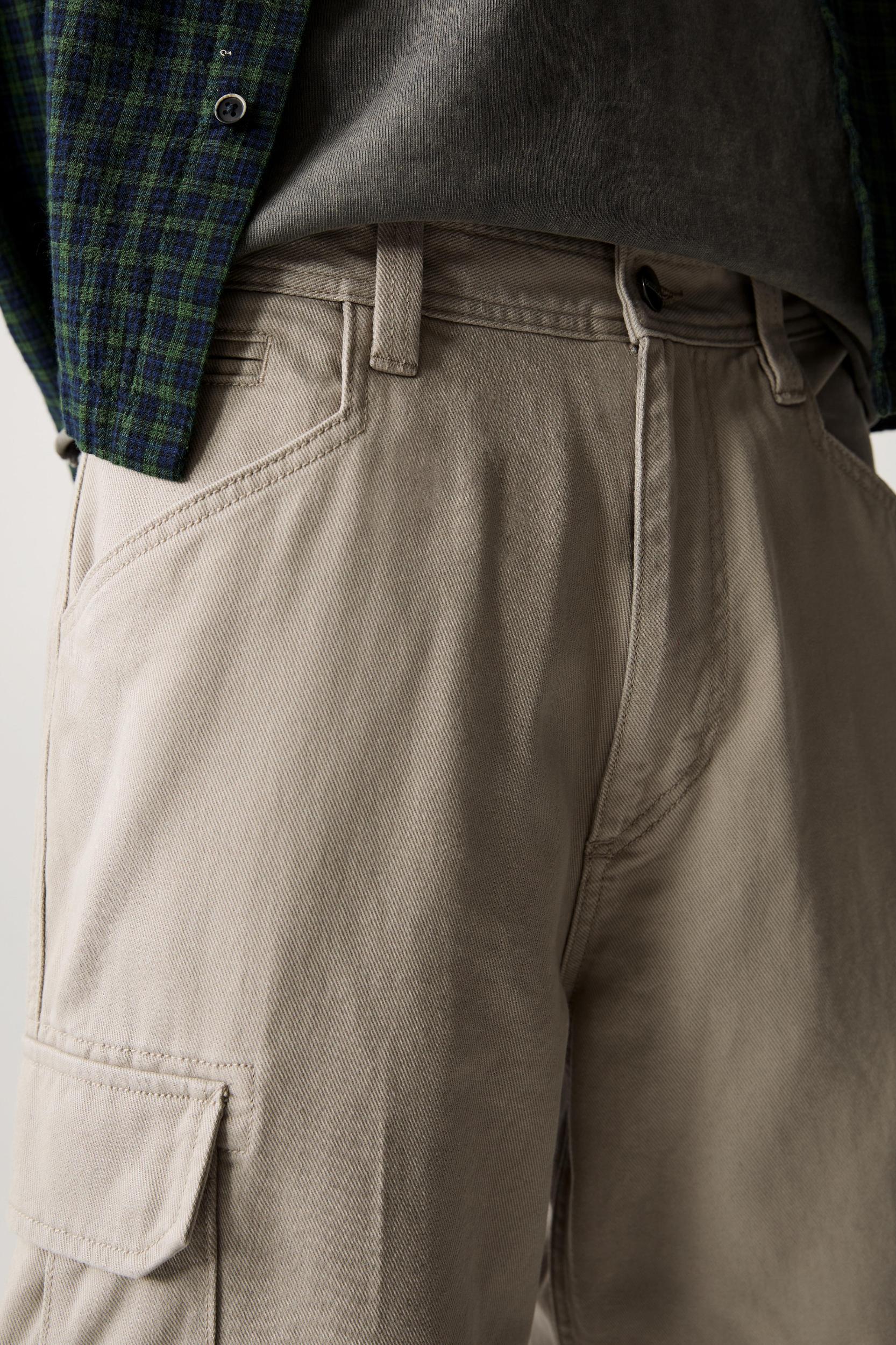 Cargo pants with seams Product Image