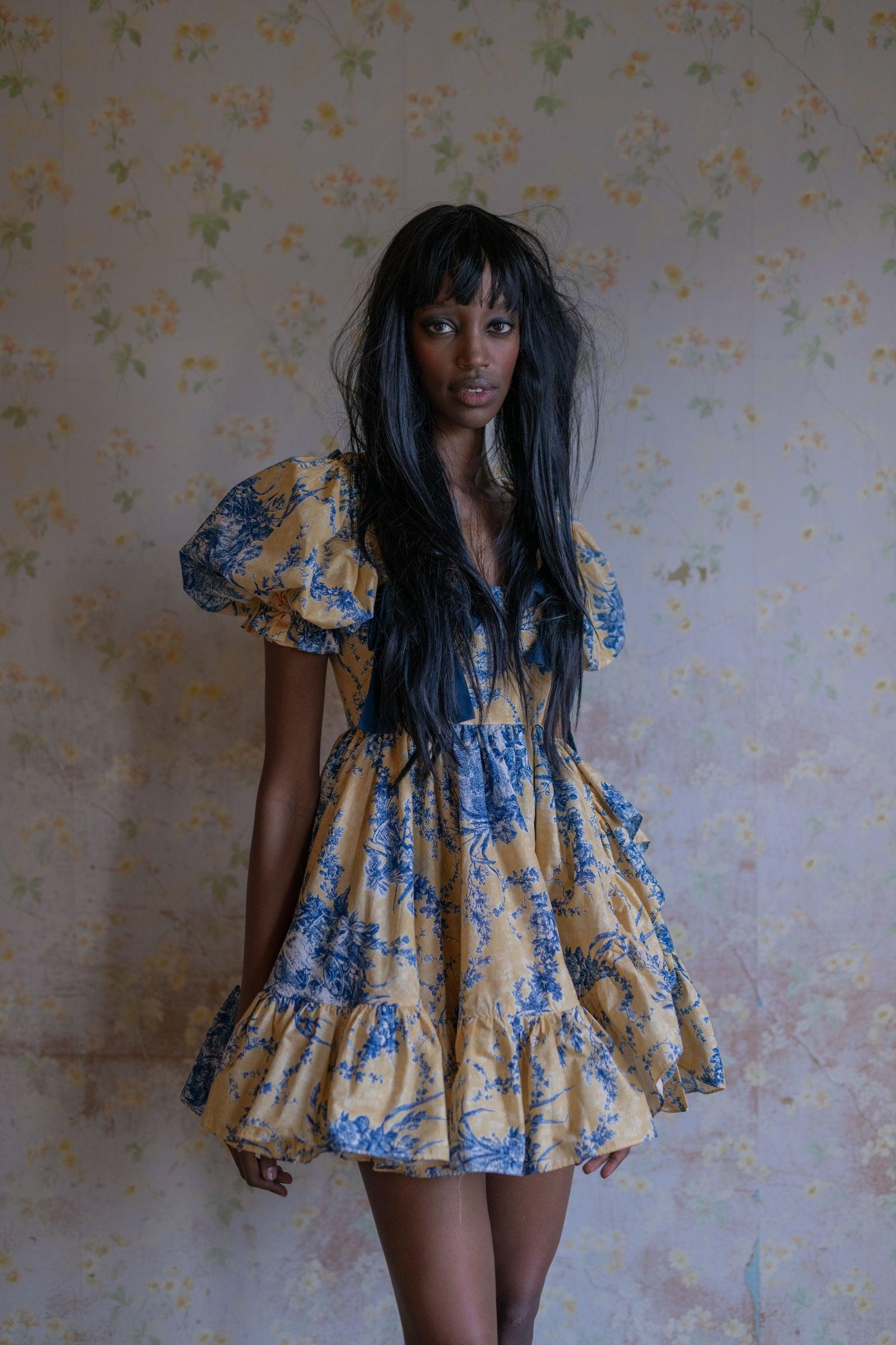 The Musee Buttercream Dress Product Image