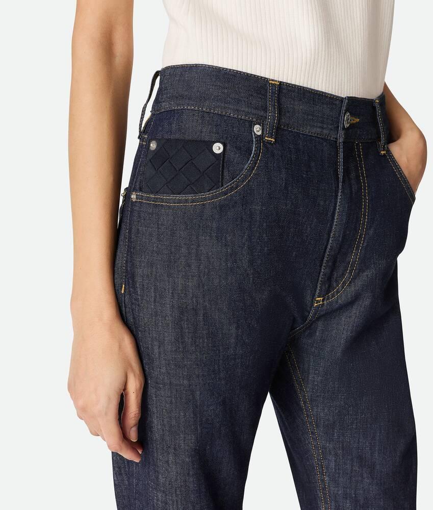 Women's Indigo Straight Jeans in Indigo Product Image