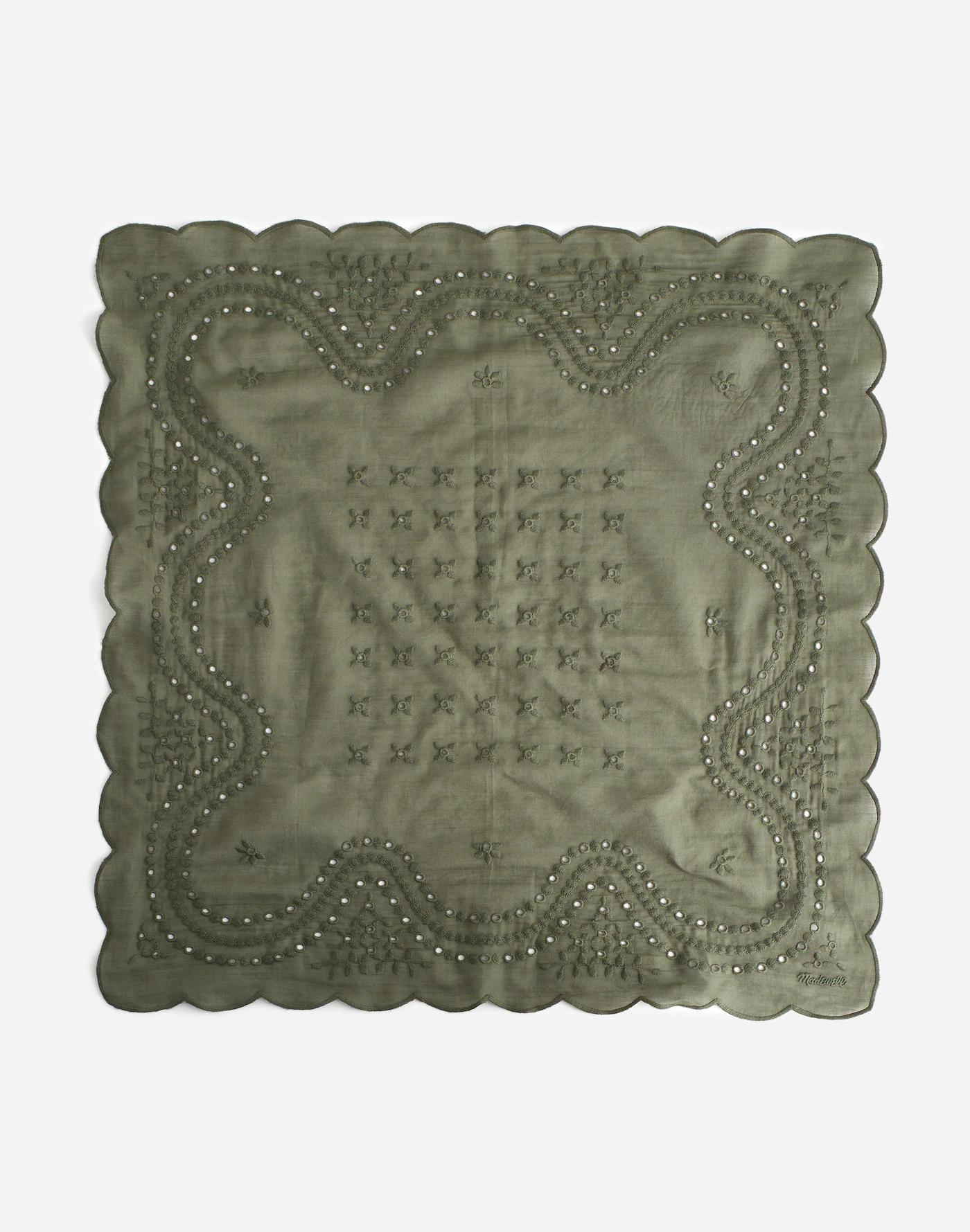 Organic Cotton Eyelet Bandana Product Image