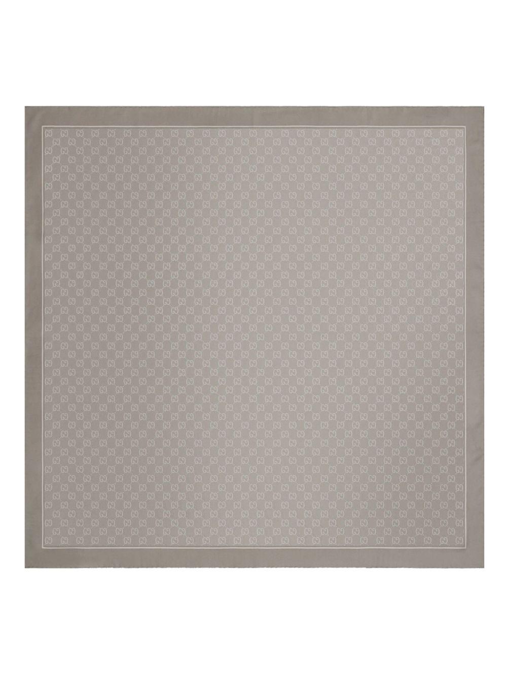 GG monogram print scarf Product Image