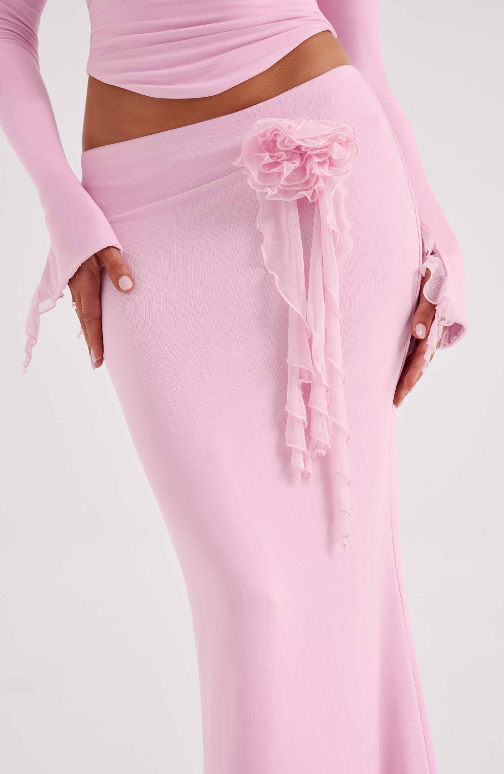 Deema Maxi Skirt - Pink Product Image